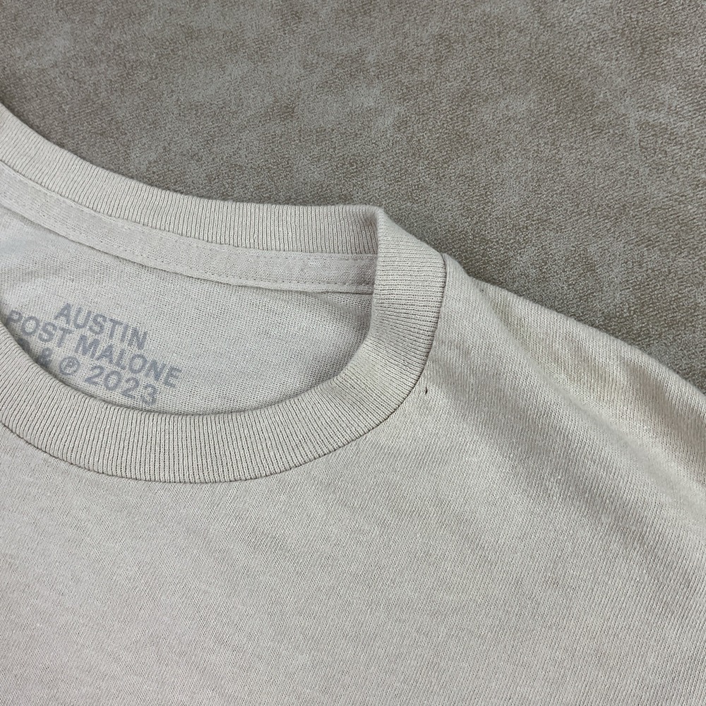 Post Malone T-Shirt Sz 2XL Austin 2023 Tour If Y'all Weren't Here I'd Be Crying - Picture 3 of 10